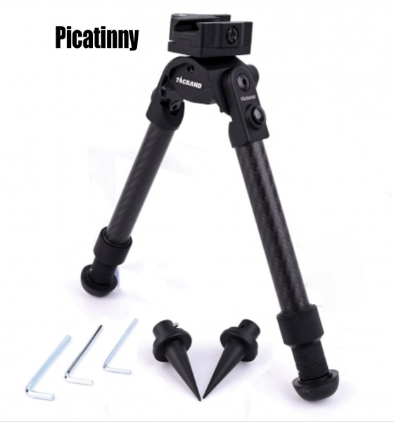 Teleskop-Zweibein Carbon