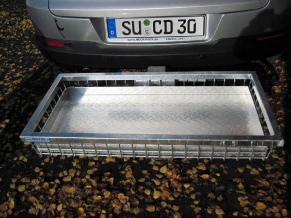 Bodenschweißwanne aus ALU - f. 1000 mm Hecktransporter