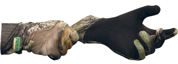 Camo Strech-Handschuh mit gummierter Innenfläche