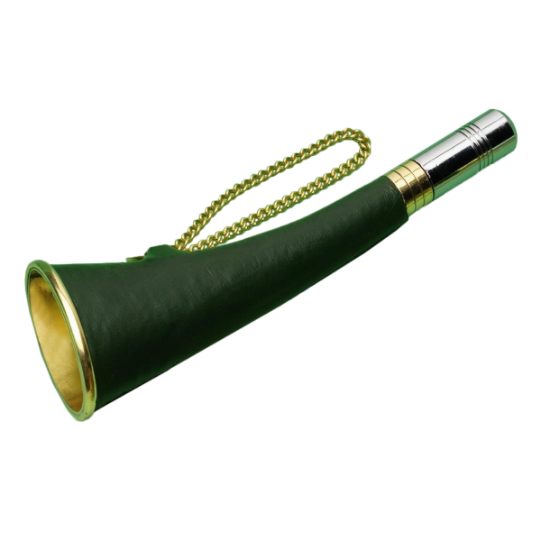 Signalhorn in Leder