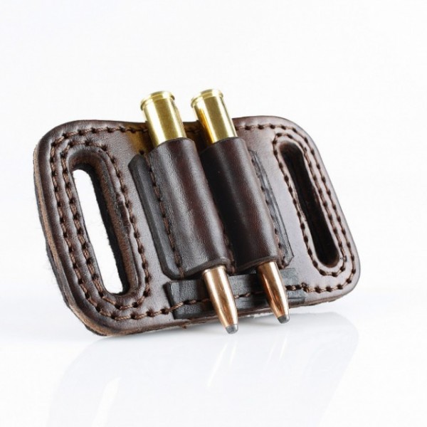 Gürtel Patronenetui - 2 x Kugel