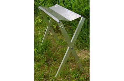 Aufbrechbock mit Edelstahlwanne