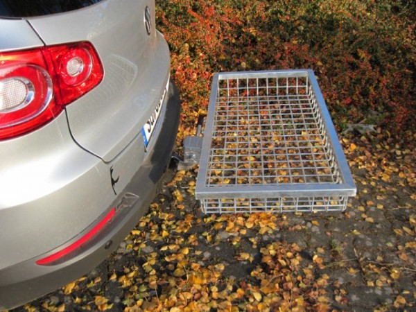 Hecktransporter Deluxe EHSV, 1000x500x125 mm (Edelstahl)