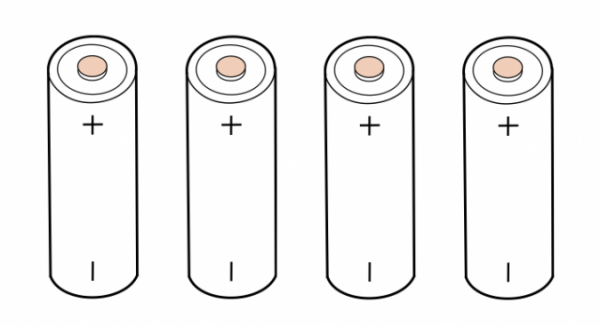 Batterieladegerät BIG35, inkl. 4 NiMH Batterien