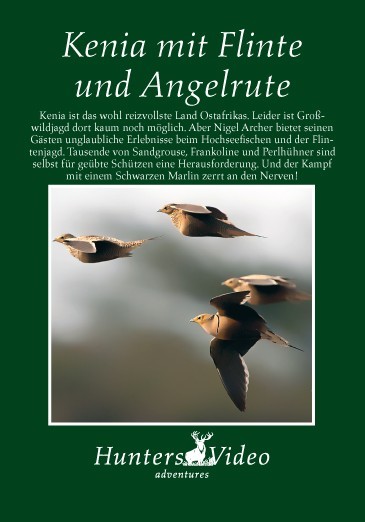 Kenia mit Flinte und Angelrute