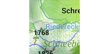 Topografische Landeskarte Deutschland