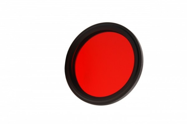 Rotfilter Glas 72 mm
