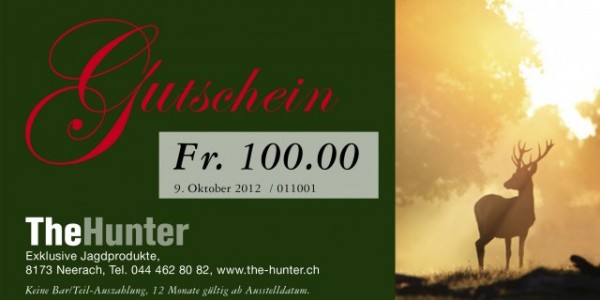 Einkaufsgutschein CHF 100.-