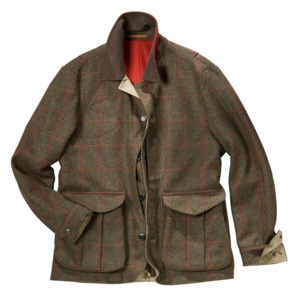 Jagdjacke Tweed, braun