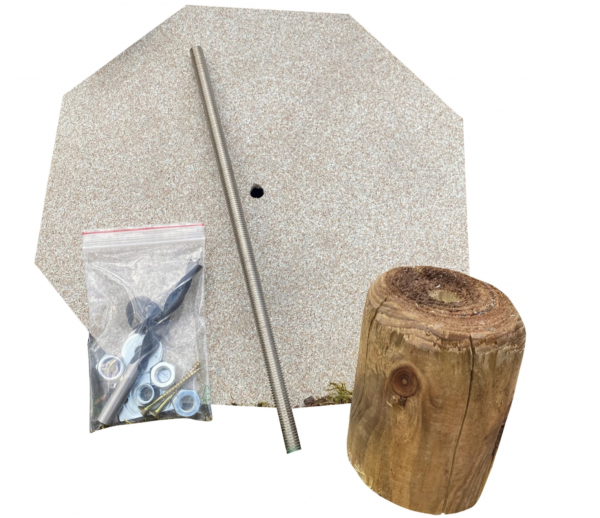 Wildlutscher Befestigungsset Lecksteine