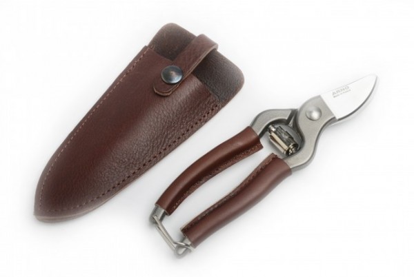 Arno Mini-Pruner 16 cm mit Leder-Etui