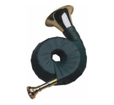 Taschenjagdhorn in B, 6windig