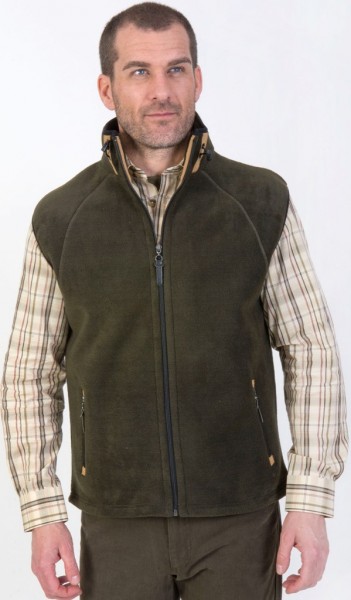 Weste Fleece gebonded