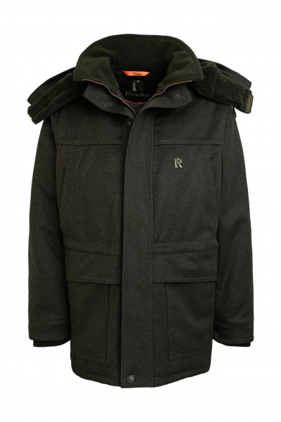 Loden Parka mit Kaputze