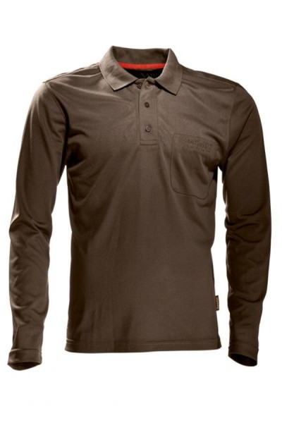 Poloshirt Mountain Langarm