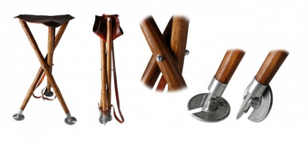 Jumbo-Dreibein-Ansitzstuhl 80 cm