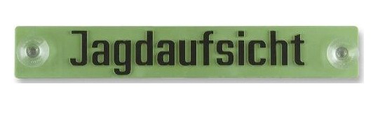 Schild Jagdaufsicht