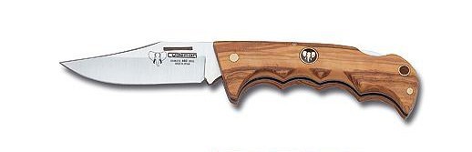 Jagdklappmesser Olivenholz