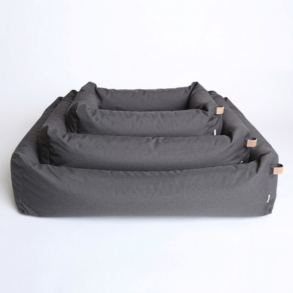 Hundebette DELUXE OUTDOOR DARK GREY